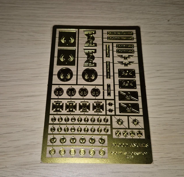 模型製作用品 Forgeworld Khorne Brass Etch Symbols New Forgeworld Khorne Brass Etch Symbols New 模型製作用品