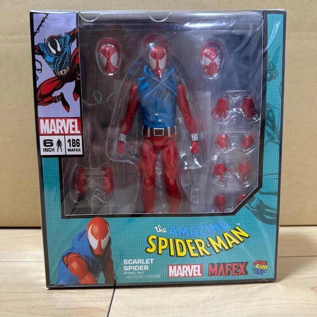 THE AMAZING SPIDER-MAN MAFEX No.186 SCARLET SPIDER COMIC Ver. Figure MEDICOM TOY