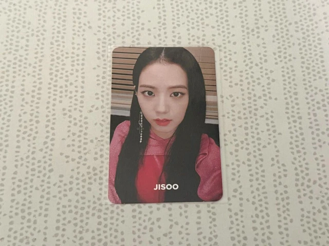 BLACKPINK SQUARE UP Jisoo OFFICIAL Photocard Excellent