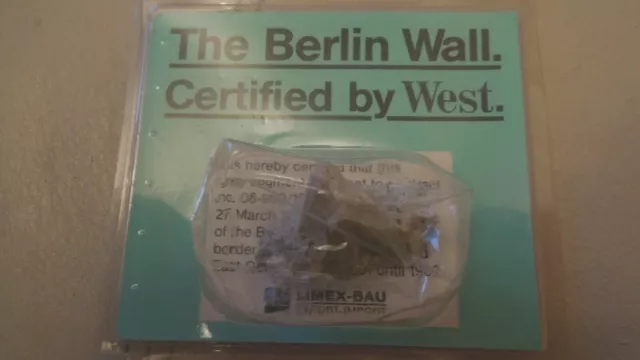 original Stück Berliner Mauer Deutschland DDR Geschichte Berlin Germany Wall Ost