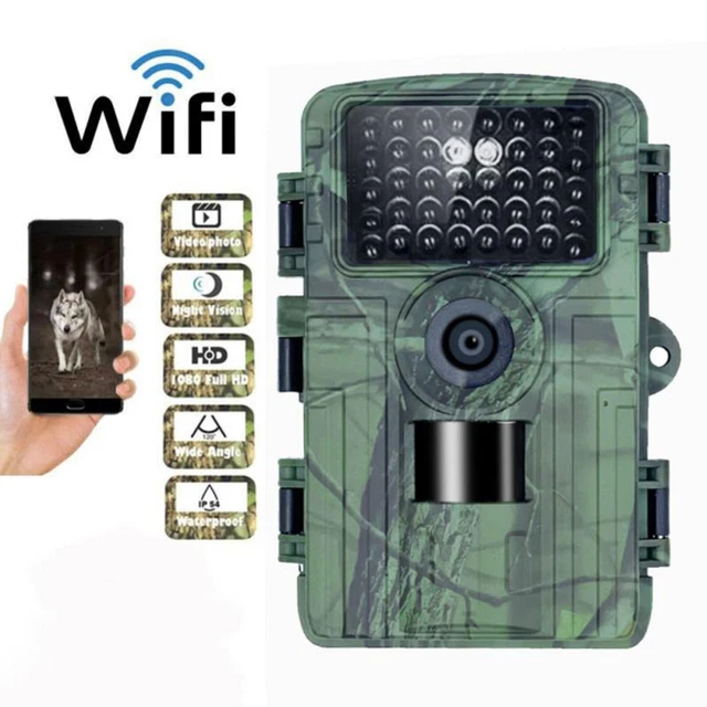VOOPEAK Camera de Chasse 2K 36MP, Caméra de Chasse Nocturne Activé par Le Mouvement, Caméra Chasse IR Surveillance Exterieur IP66 Étanche