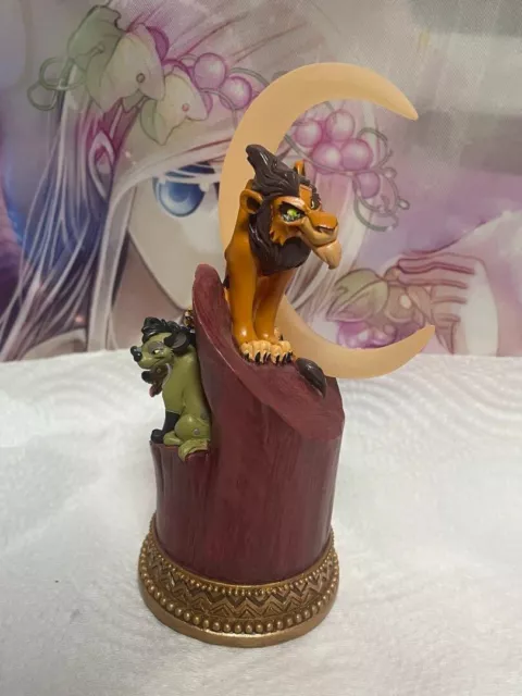 Disney LED Scar Shenzi Banzai Ed Lion King Villains Figure Japan Used 2