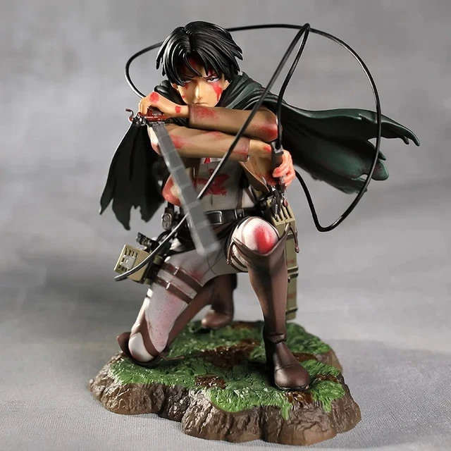 Figurine Attack on Titan Eren Jaeger 29cm PVC Statue Combat Attaque des Titans