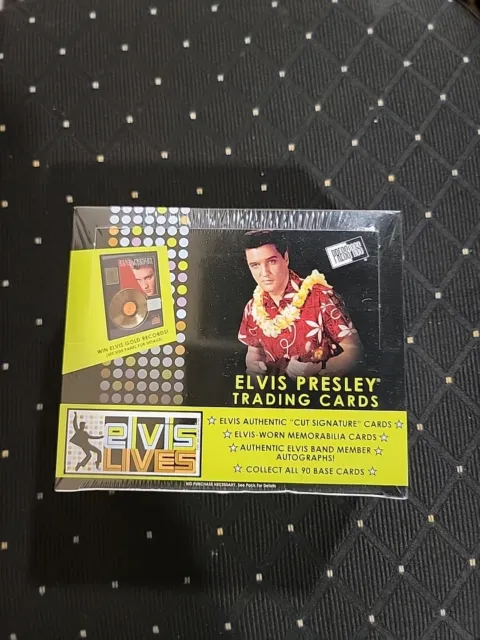 Elvis Presley Lives 24 Pack Trading Cards Box Factory Sealed Press Pass 2006