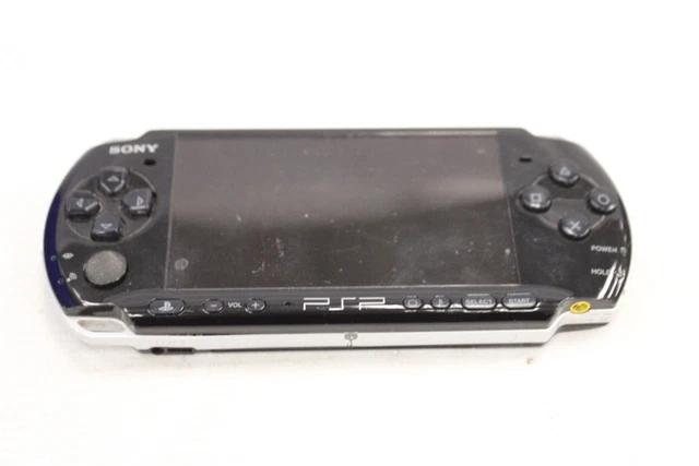 SONY PSP-3000 Playstation Portable PSP Black Handheld Game Console UNTESTED -B36