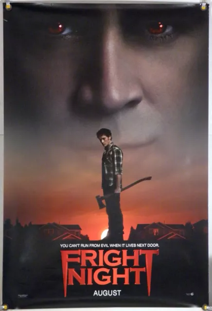 Fright Night Ds Rolled Original One Sheet Movie Poster Anton Yelchin (2011)