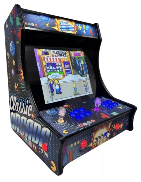 Bartop Classic Arcade Machine - over 10,500 Games. Retro Gaming 2 Player Arcade
