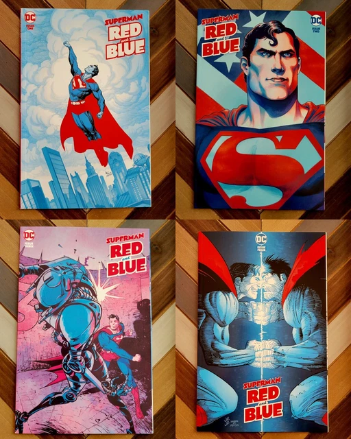SUPERMAN: Red & Blue #1-4 NM, Set of 4 (DC Comics 2021) 1st issues in new series