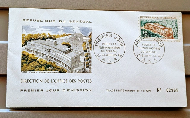 Carte Postale Moderne Dakar Republique du Senegal La gare L'ancien