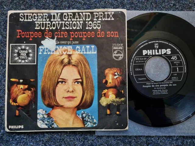 FRANCE GALL - Poupee de cire, poupee de son 7'' Single GERMANY EUR 20