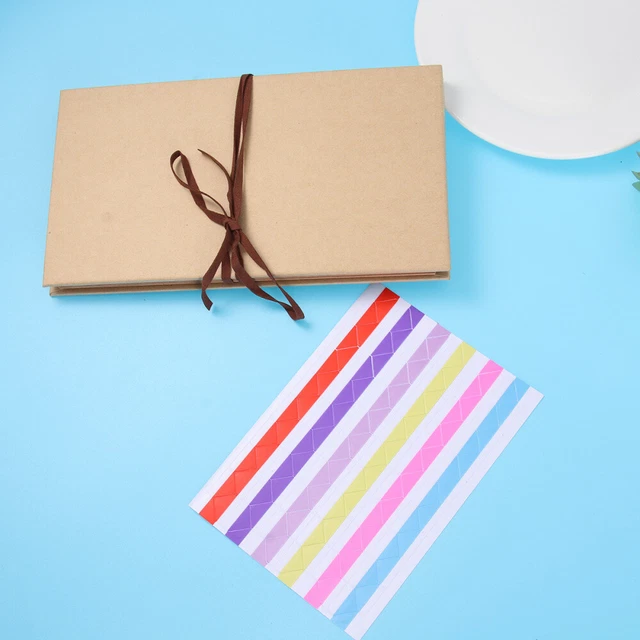 Álbum de fotos 4×8 de 6 pulgadas de acordeones álbum de fotos álbumes de fotos plegables para amantes