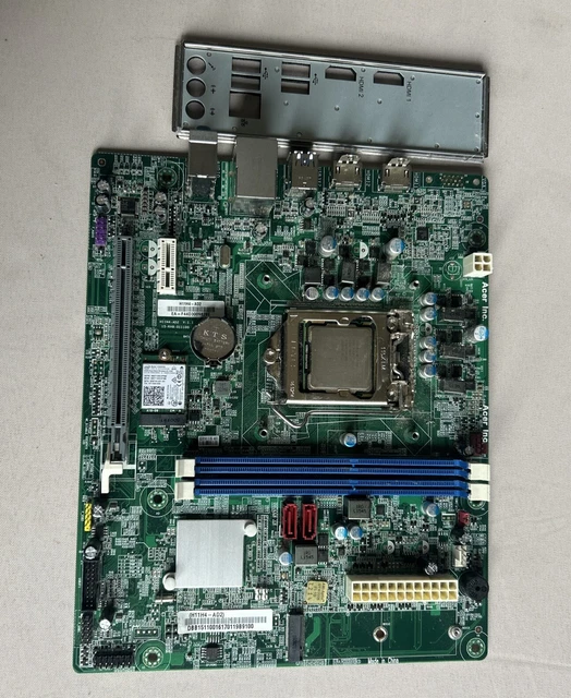 ACER ASPIRE T3-710 DDR3 MOTHERBOARD I/O PLATE H11H4-AD2 + INTEL® CORE ...