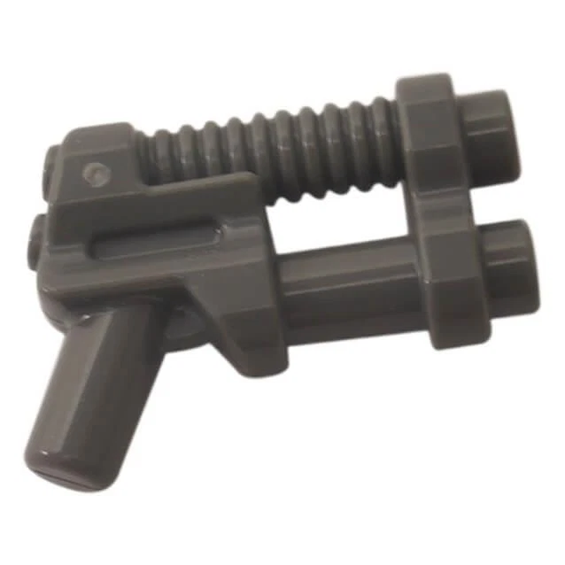 Lot de 50 armes LEGO Pistolet Double Gris Foncé - 95199
