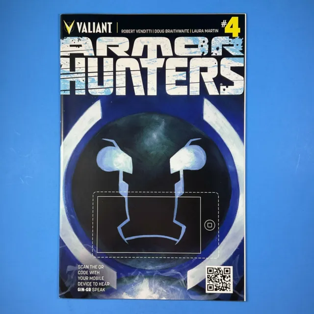Armor Hunters #4 Gin-Gr QR Code Variant Speaking Cover VALIANT COMICS 2014