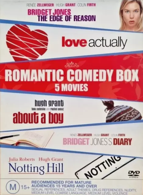 Romantic Comedy Box - 5 Movies (DVD) Region 4 PAL - VGC