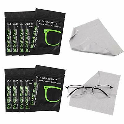 Paño de limpieza para gafas paño antiherrajes gafas toallas de limpieza pantallas 10 piezas