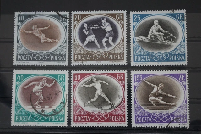 Polen 984-989 gestempelt #FF307