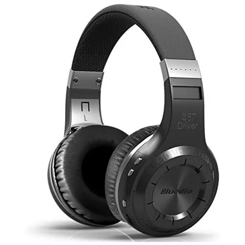 Bluedio HT Turbine Wireless Bluetooth 5.0 Stereo Headphones with Mic (Black)