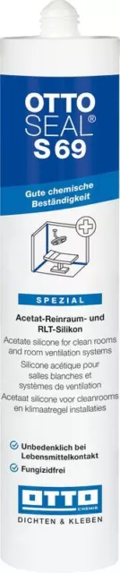 OTTOSEAL S69 Das Reinraum- und RLT-Silikon 310ml