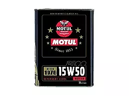 6Lt Aceite Motor MOTUL 2100 15W50 Manillar Sintético Coche Históricas D' Epoca