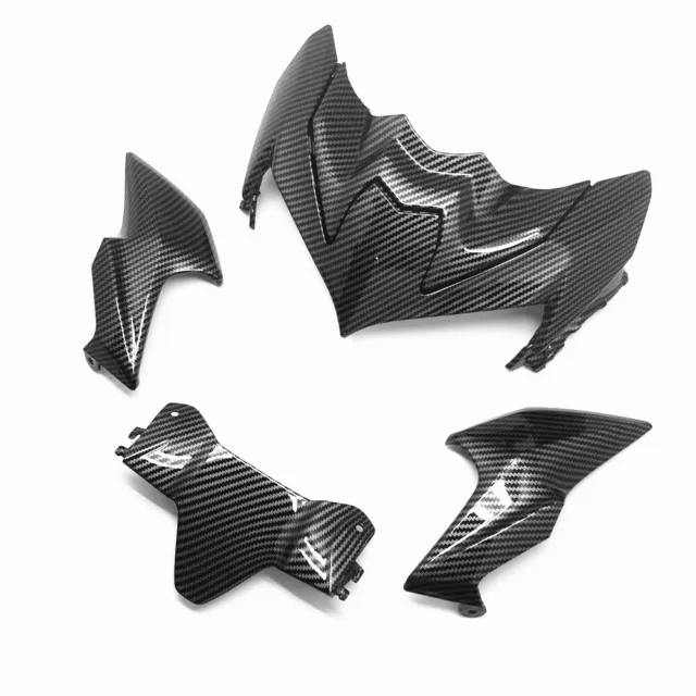 For KAWASAKI Z 900 2020-2021 Front Nose Headlight Fairing Cowls Set Carbon Fiber