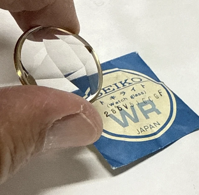 ORIGINAL SEIKO CRISTAL En Verre Facetté 310W20GC Pour Seiko Advan 6106-7670 NOS EUR 65,00 - FR
