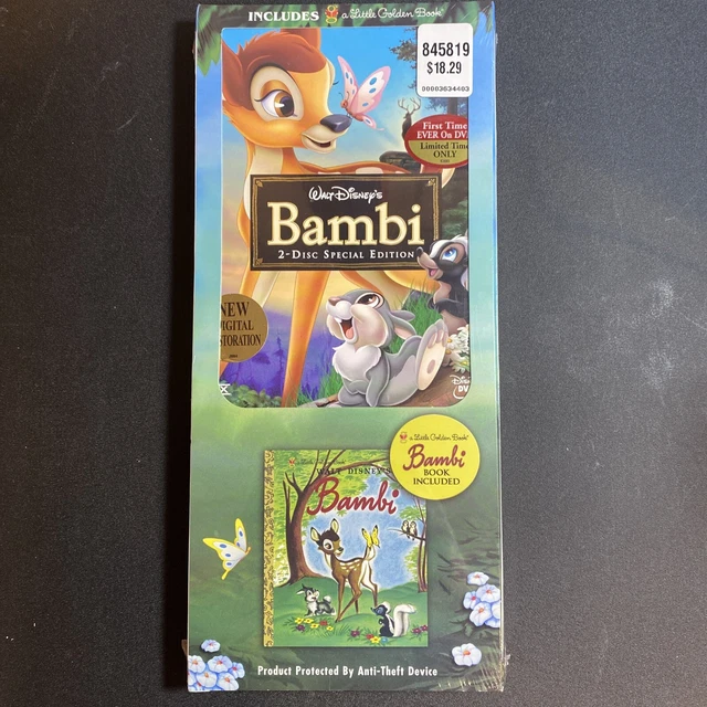 Bambi (DVD, 2005, 2-Disc Set, Special Edition/Platinum Edition)