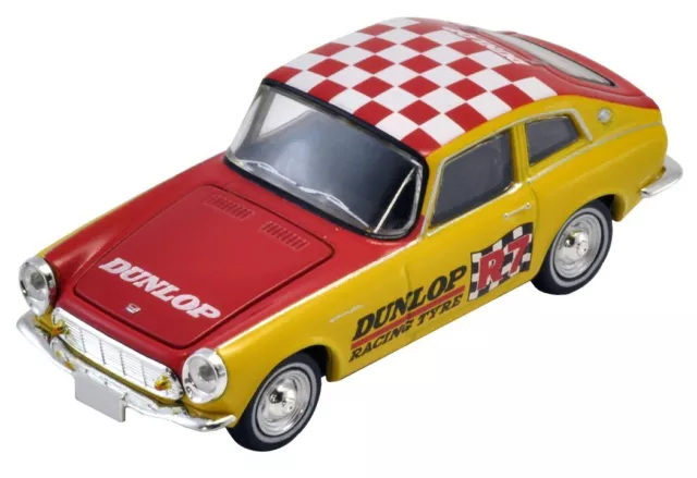 Tomica Limited Vintage LV-125c Honda S600 Coupe Dunlop Racing Type Model Car