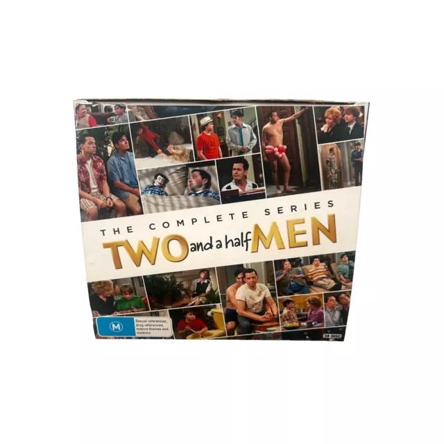 Two and a Half Men The Complete Series Seasons 1-12 (39-Disc DVD Box Set, 2015)