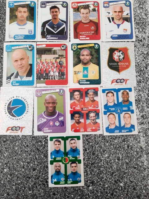 13 vignettes Panini FOOT 2005