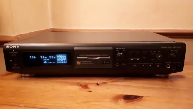 Sony Mds- Je510 Minidisc Player Recorder Unit Only    Gwo