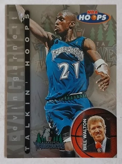 Carte NBA Kevin Garnett NBA Hoops 1997-98 Talkin' Hoops #16 of 30