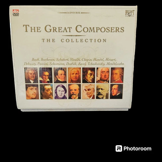 その他 Great Composers [DVD] THE GREAT COMPOSERS Collection 14 DVD Box Set Bach Beethoven