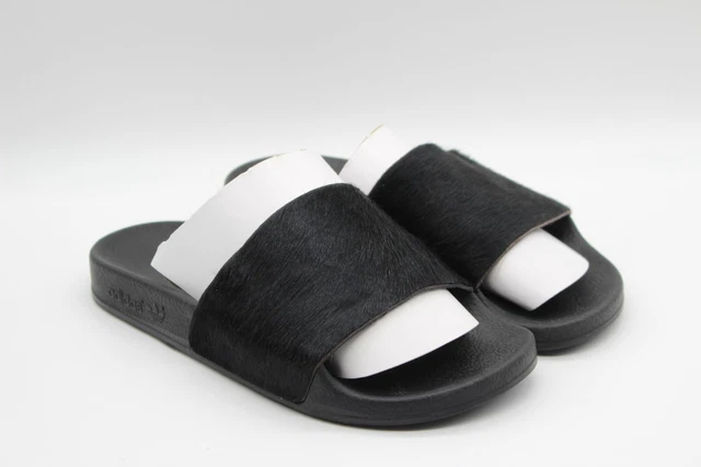 Adidas sales furry slides
