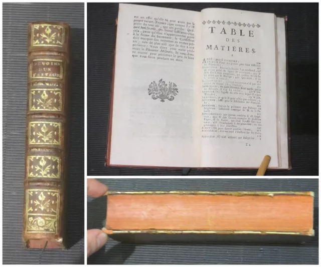 1757 Avignon Collet Traité D'un Pasteur Qui Veut Se Sauver Et Sauver Son Peuple