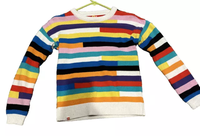 Lego Target Colab Sweater Kids Sweater  Sz Large Multicolor LEGO