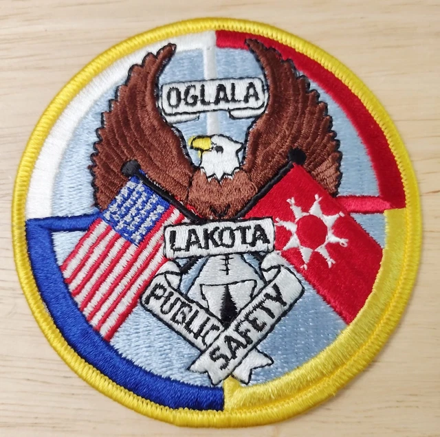 VINTAGE OGLALA LAKOTA Public Safety Indian Tribal Police South Dakota