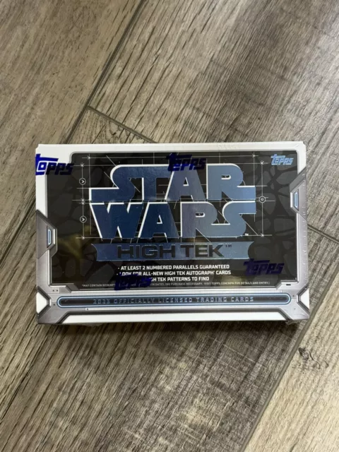 STAR WARS HIGH TEK HOBBY BOX SEALED (TOPPS 2023/from NYCC)