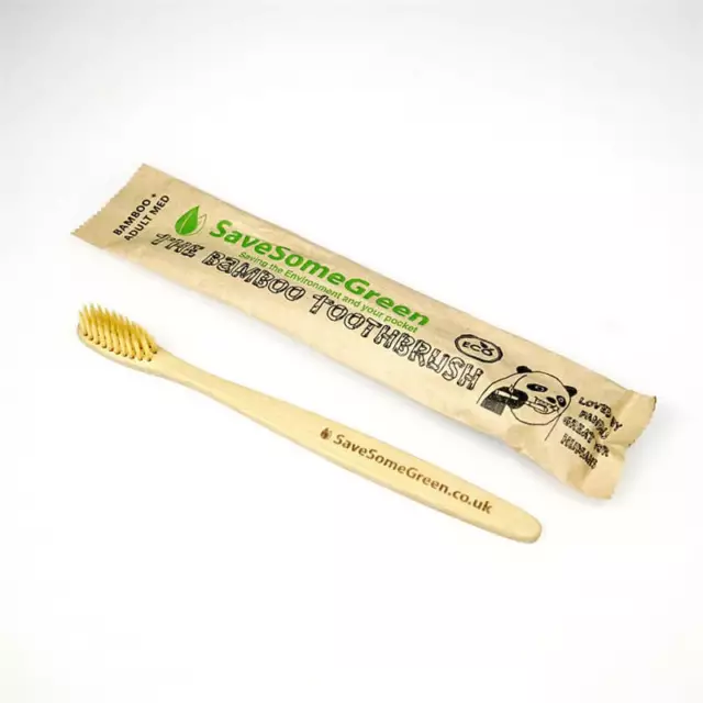 The Original Environmental Bamboo Toothbrush Charcoal & vegan bristle choices