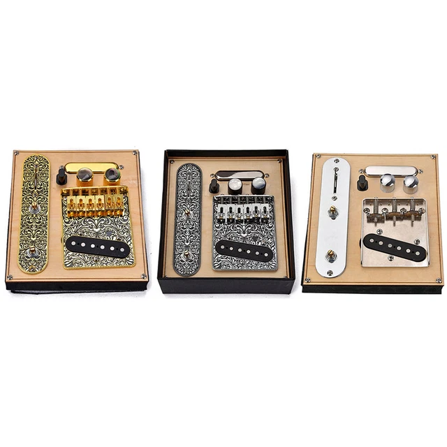 High Quality Guitar Bridge Alnico V Pickup Sets for Fender Tele Telecaster