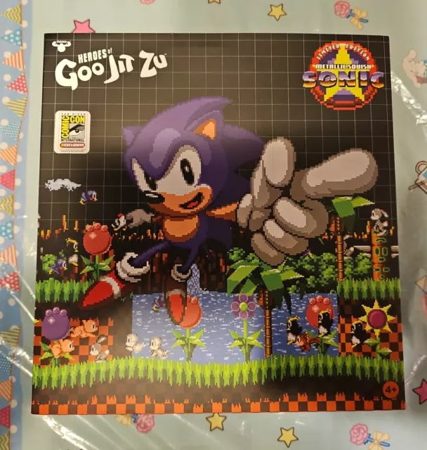 SDCC 2023 EXCLUSIVE Goo Jit Zu Sonic The Hedgehog Ultra Metallic Figure