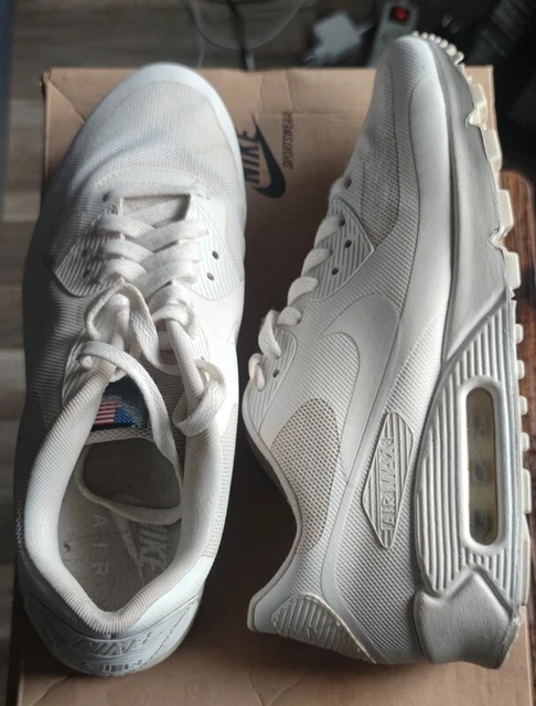 Nike Air Max 90 Hyperfuse Independence Day White (Worn)