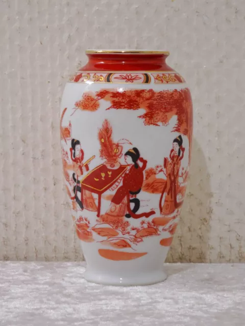 Poijhr - Japón Diseño Jarrón de Porcelana - Vintage -13 ,