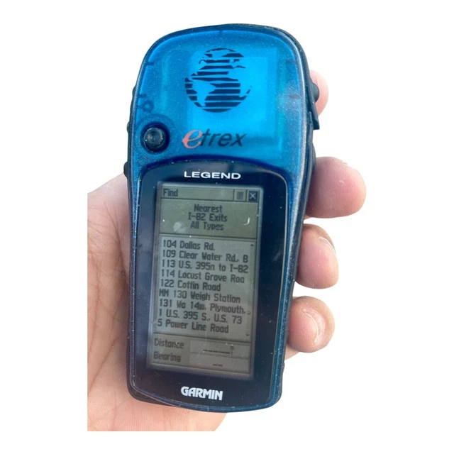 GARMIN ETREX LEGEND Blue Handheld LCD Display Waterproof Hiking