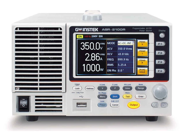 Instek ASR-2050R - 500VA Programmable AC/DC Power Source for 3U 1/2 Rack Mount