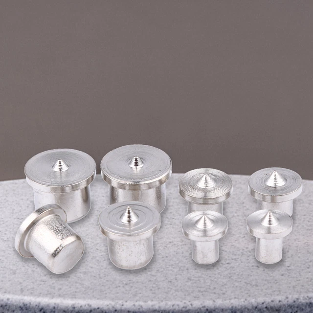 8PCS DOWEL CENTRE Point Pin Set 6/8/10/12mm Dowel Tenon Solid EUR 6,32 ...