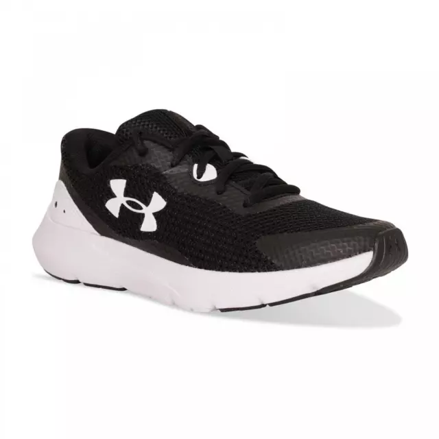 UNDER ARMOUR Juniors Surge 3 Trainers (BKWH)