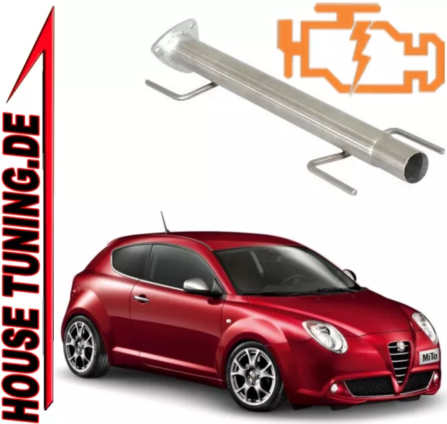 Tubo Rimozione FAP DPF Downpipe Alfa Mito 1.6 Mjet 105 120 cv Euro5 T6F