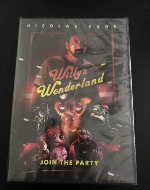 Willy's Wonderland (DVD) 2020 Nicolas Cage NEW 777235033881 on eBid United  States