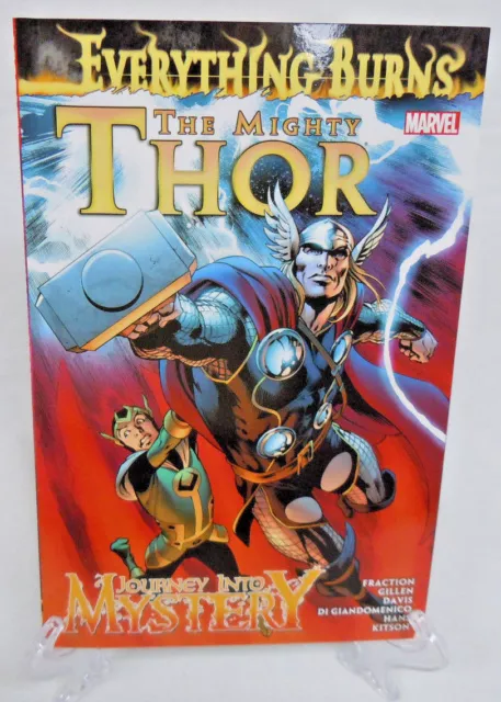 Thor Journey Into Mystery Everything Burns Marvel Comics TPB Trade Paperback New